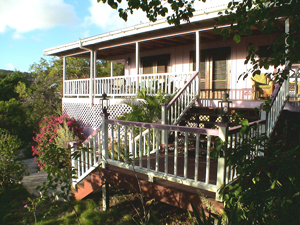 St John vacation rental Meridian is a charming style rental
