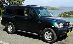 St John VI Rental Car Montero